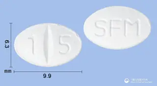 사로프람정15mg(에스시탈로프람옥살산염) 사진