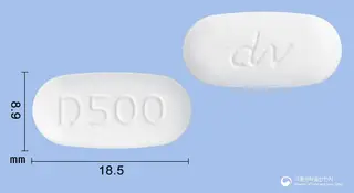 도베우정500mg(도베실산칼슘수화물) 사진
