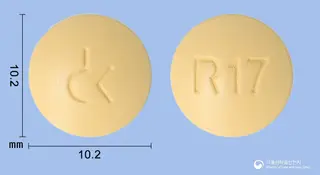 라베드온정10/600mg(라베프라졸나트륨, 침강탄산칼슘) 사진